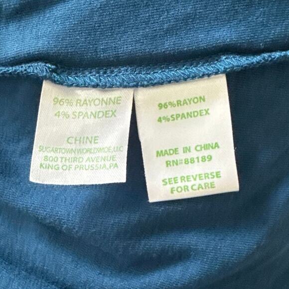 Lilly Pulitzer Sloane V-Neck Maxi Dress Womens Small Knit Inky Navy Teal - Picture 7 of 10